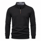 🧥 Quarter-Zip Style, Sharper Everyday Fit | Men's Stand-Collar Pullover