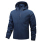 🌧️ Built for Changing Weather | Men’s Waterproof Outdoor Hooded Jacket