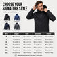 🌧️ Built for Changing Weather | Men’s Waterproof Outdoor Hooded Jacket