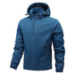 🌧️ Built for Changing Weather | Men’s Waterproof Outdoor Hooded Jacket