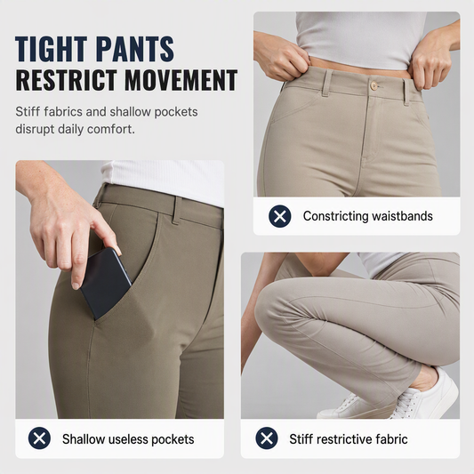 👖 Roomy Pockets, Easy-Moving Fit | Women's Drawstring Cargo Pants