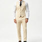 Men's Slim Fit 3-Piece Formal Suit Set