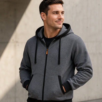 Warm Zip Hoodie Jacket