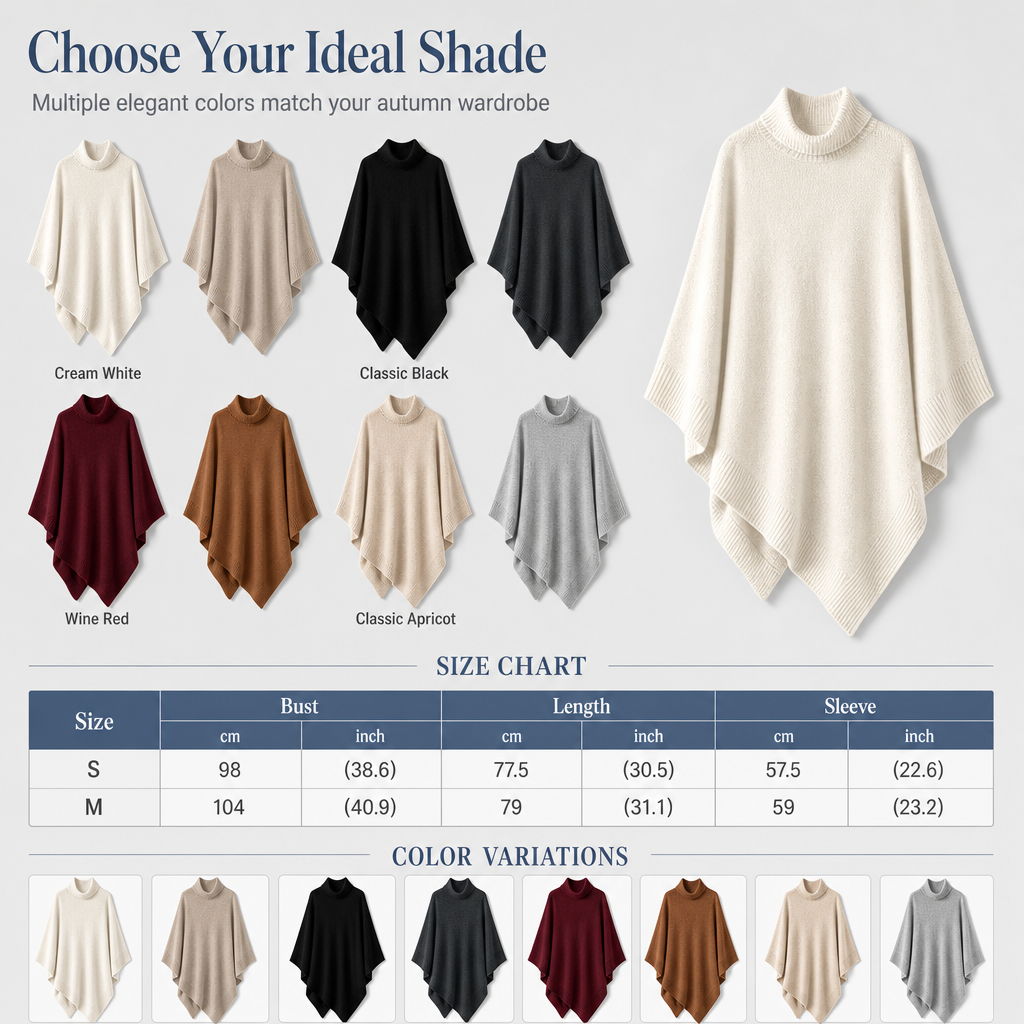 Women's Elegant Loose Knitted Shawl Wrap