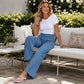 Women's High-Waisted Wide-Leg Pants