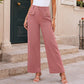 Women's High-Waisted Wide-Leg Pants