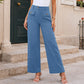 Women's High-Waisted Wide-Leg Pants