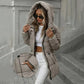 Women's Hooded Mid-Length Puffer Coat