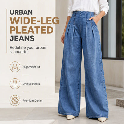 Women's High Waisted Wide Leg Jeans