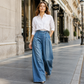 Women's High Waisted Wide Leg Jeans