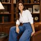 Women's High Waisted Wide Leg Jeans