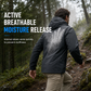 Unisex Outdoor Hooded Softshell Jacket