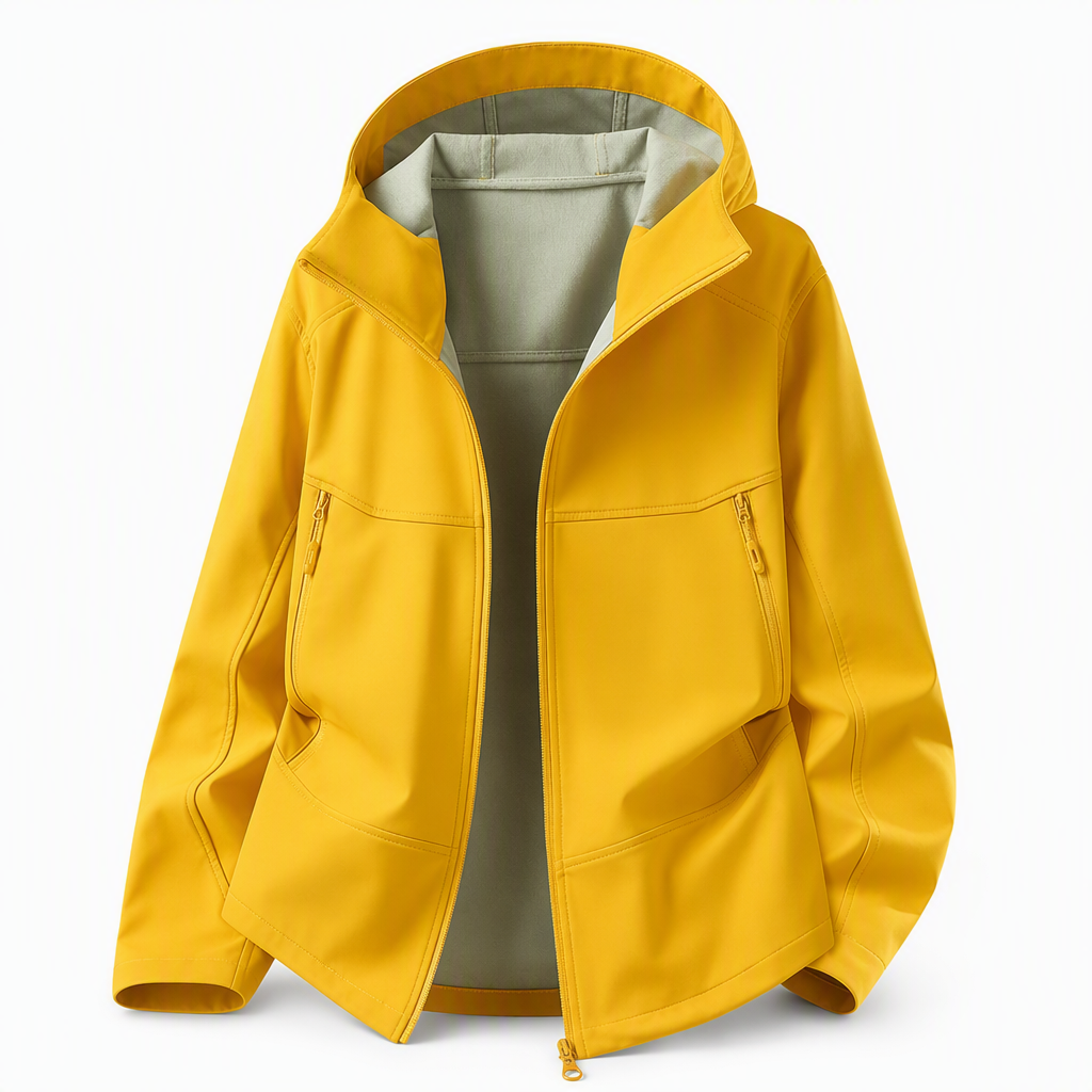 Unisex Outdoor Hooded Softshell Jacket