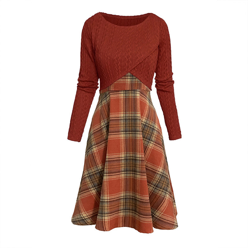 🍂 New Arrival Hot Pick ✨ Women's Plaid Two-Piece Set – Chic Style & Effortless Elegance 🤎