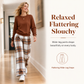 ⏰New Hot Sales - save 50%  😍Women's Soft Casual Crewneck Sweatshirt and Wide Leg Pants Set