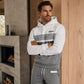 Men's Casual Color-Block Hoodie and Pants Set