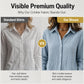 ✨ Effortless Polish | Women’s Crinkle-Texture Button-Down Shirt