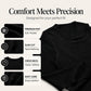 Women's Classic Crew Neck Ribbed Knit Top