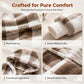 Women's Loose Plaid Color Block Hooded Cardigan