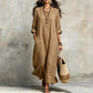 Women's Casual Maxi Dress with Pockets