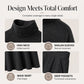 Women's Turtleneck Top and Maxi Skirt Set