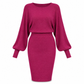 Women's Long Sleeve Knit Sweater Dress