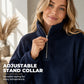 Women's Casual Cozy Quarter-Zip Sweatshirt