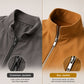 Men's Casual Solid Color Stand Collar Zip Jacket