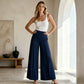 Women's Casual High-Waisted Wide-Leg Pants