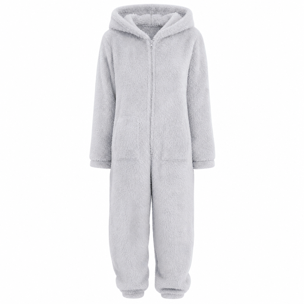 Women's Winter Warm Hooded Onesie Pajamas Jumpsuit