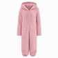 Women's Winter Warm Hooded Onesie Pajamas Jumpsuit