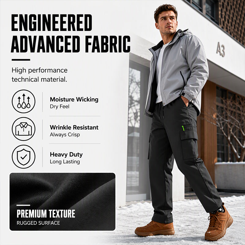 Men's Winter Outdoor Windproof Thermal Pants