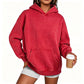 Unisex Casual Oversized Acid Wash Hoodie