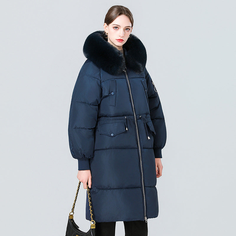 Women's Mid-Long Thickened Padded Coat