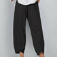 💥Limited Sale 70% OFF💥Vintage Asymmetrical Elastic Waist Pockets Pants