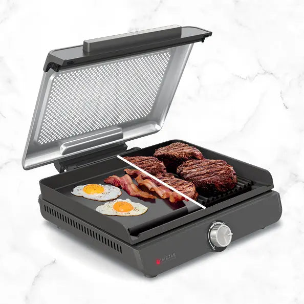⌛Limited-Time Offer-1400W Electric Panini Press Machine  & Grill Maker