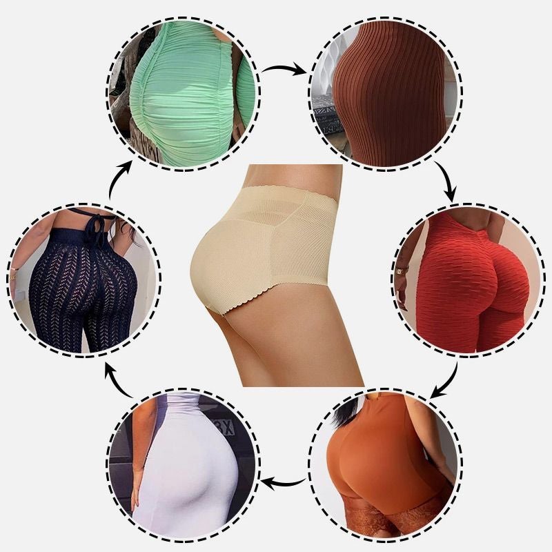 Women Pull-up Padding Panties ( 2pcs free shipping )