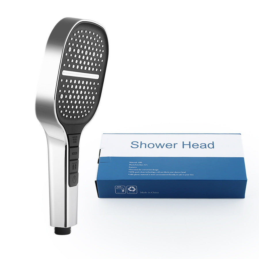 (🔥SAVE 50% OFF)8-speed Oversized Panel Pressurized Shower Head