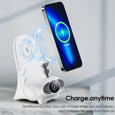 Mini Chair Wireless Fast Charger Multifunctional Phone Holder