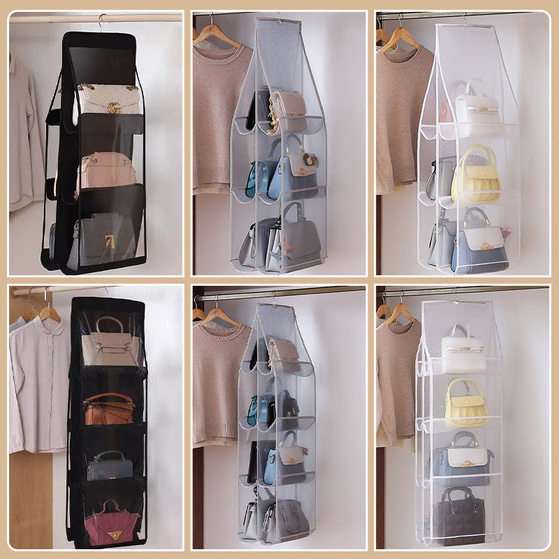 6 Pockets Handbag Organizer