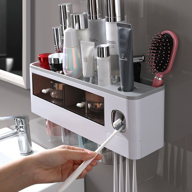 Toothbrush Holder Toiletry Organizer