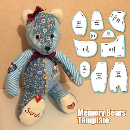 Bear Template Ruler Set(10 PCS)