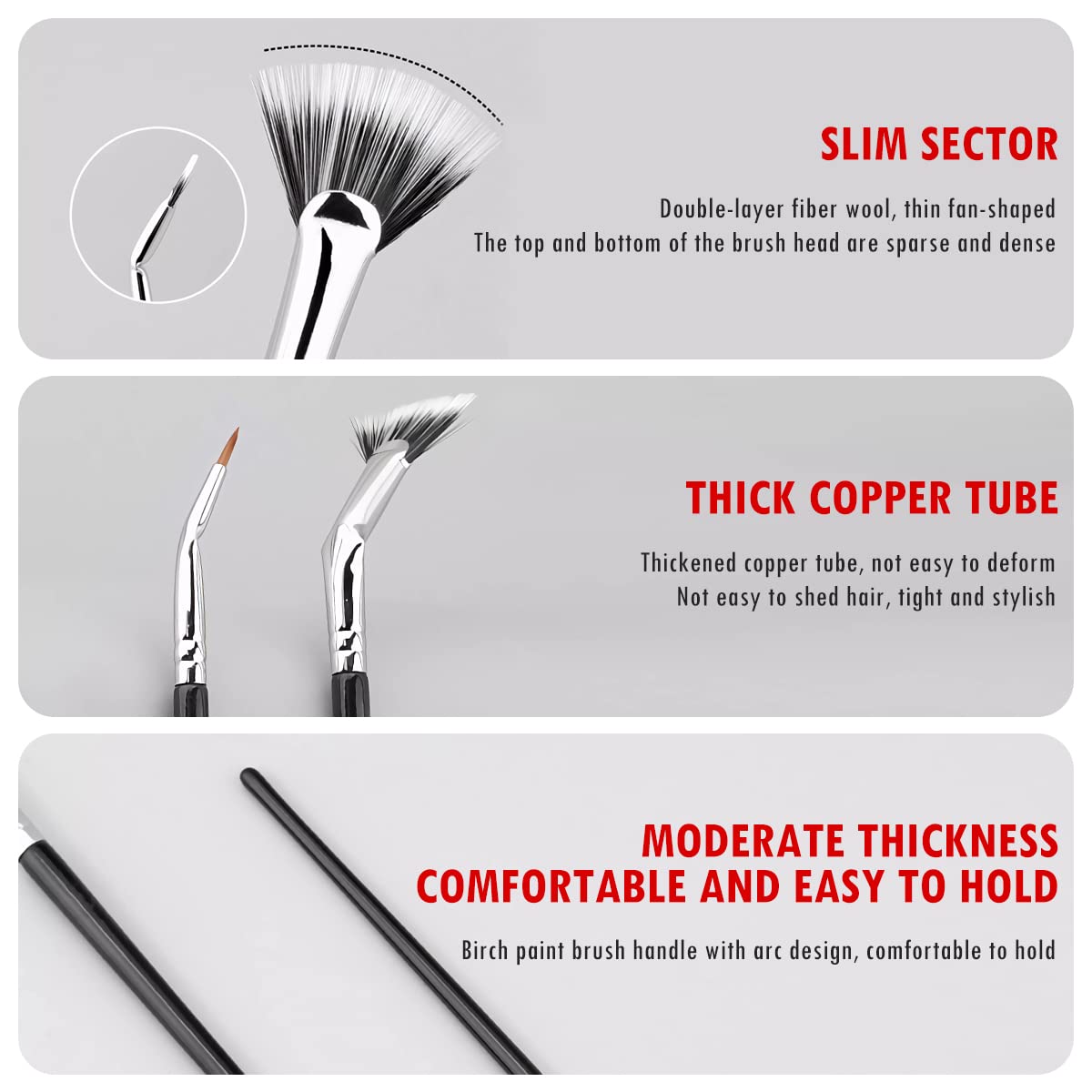 🎁Buy 1 Get 1 Free🔥🔥Folding Angle Scalloped Lash Brush