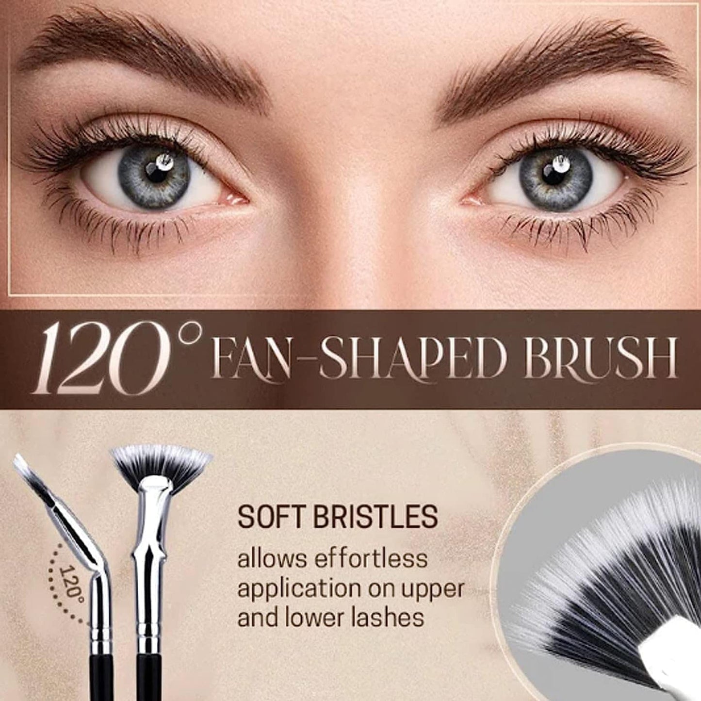 🎁Buy 1 Get 1 Free🔥🔥Folding Angle Scalloped Lash Brush