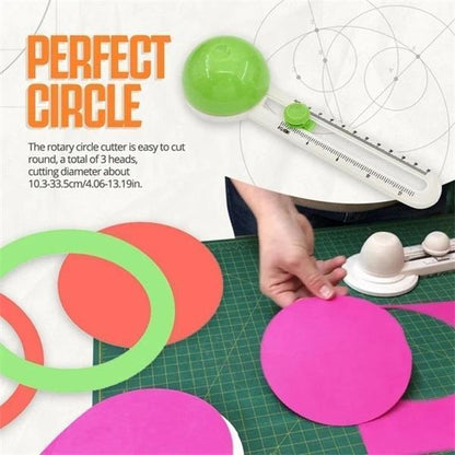 Perfect Circle Shape Cutter (Green or Orange Random)