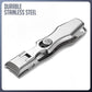 Ultra-sharp portable nail clippers