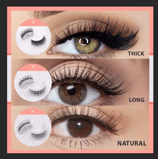 🔥🔥🔥Reusable self-adhesive false eyelashes (50% DISCOUNT)