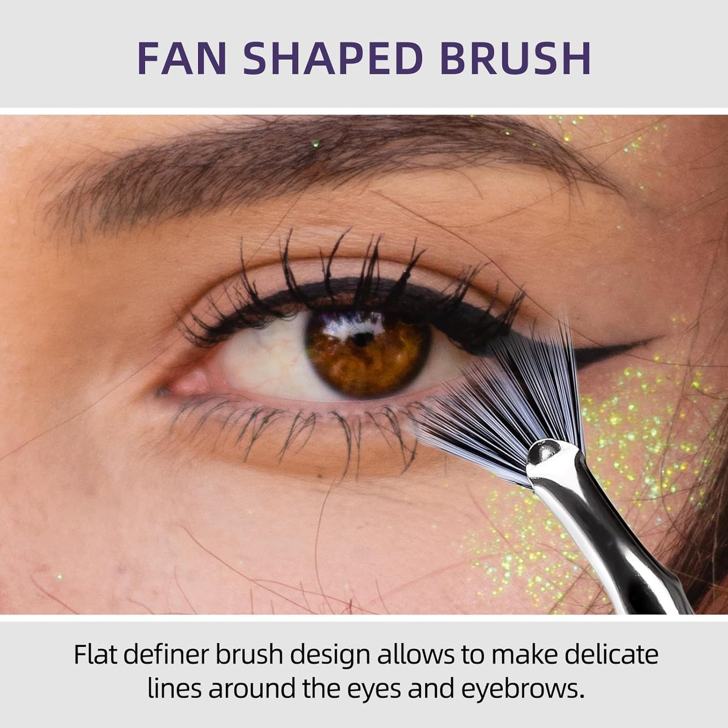 🎁Buy 1 Get 1 Free🔥🔥Folding Angle Scalloped Lash Brush