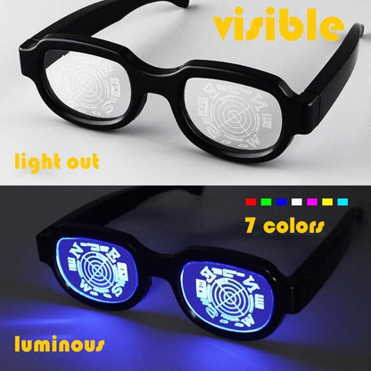 🎁BIG SALE -49% OFF🎁LED Luminous Glasses Light-Up Eyewear