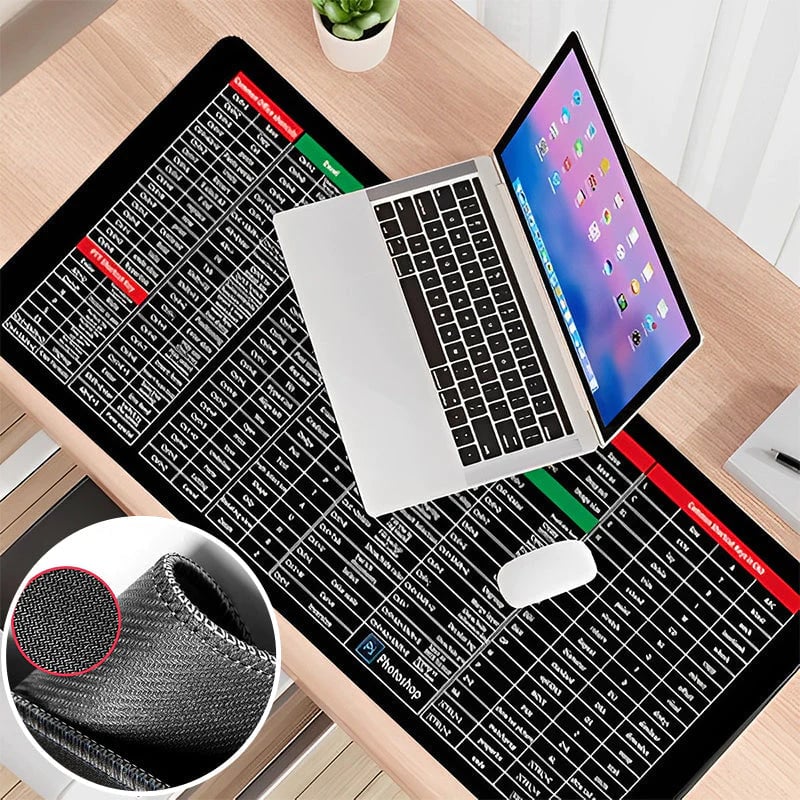 🔥49% OFF🔥Shortcut Formula Non-Slip Office Keyboard Mat